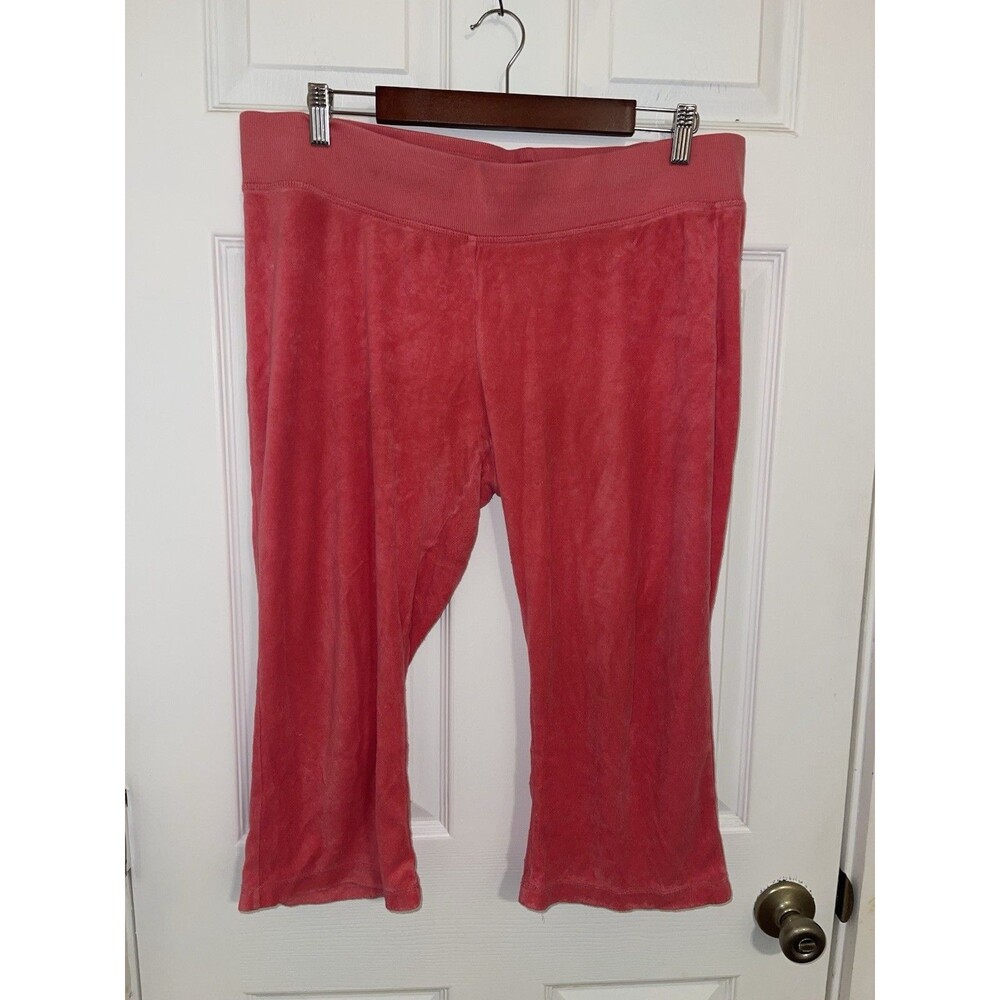 Express Womens Large Terry Cloth Capri Pants